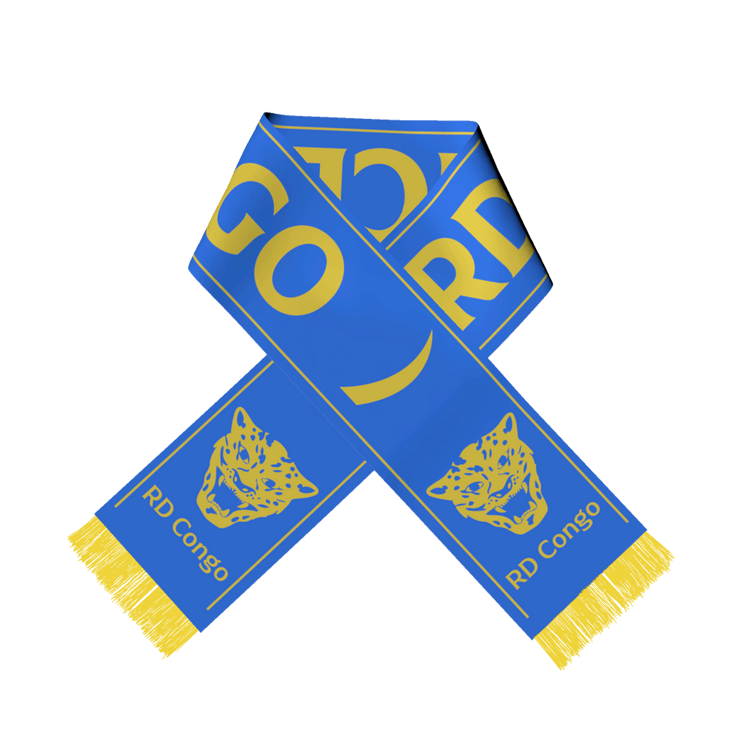 Écharpe football "LA JUSTICE DE DIEU" (Jaune)