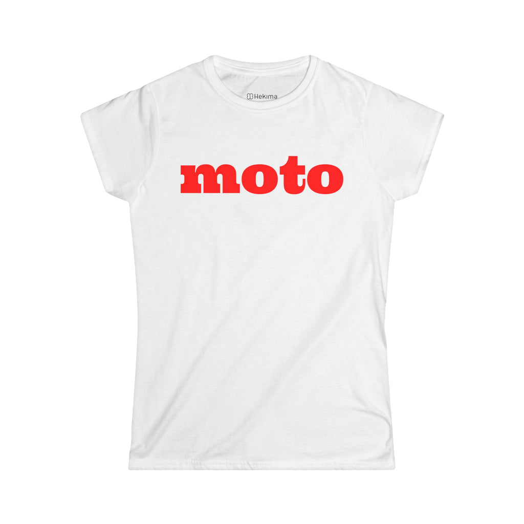 Tshirt "moto-moto' femme congolaise.