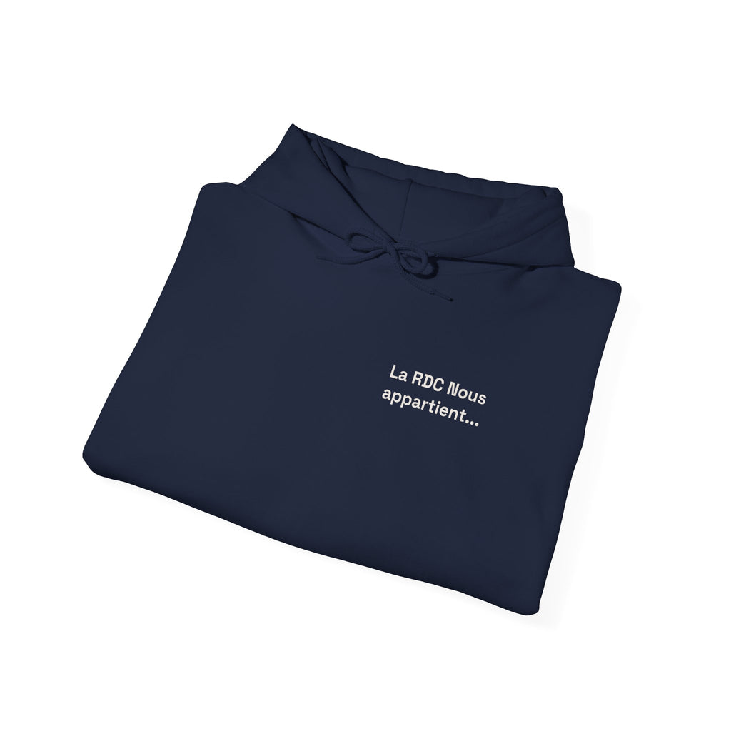 "La RDC nous appartient"  Sweatshirt capuche
