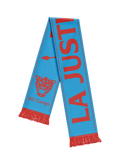 Écharpe football "LA JUSTICE DE DIEU" (Bleu)
