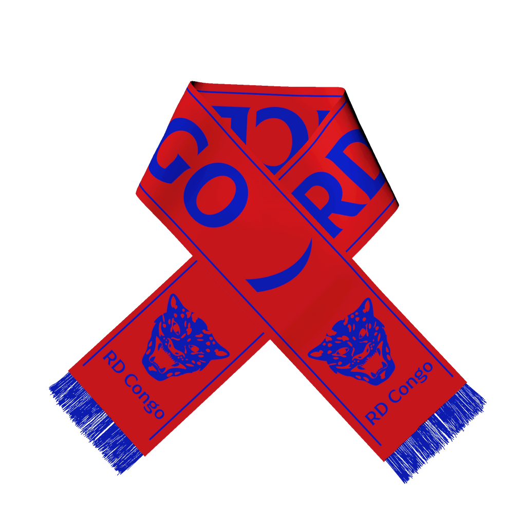 Écharpe football "LA JUSTICE DE DIEU" (Rouge)