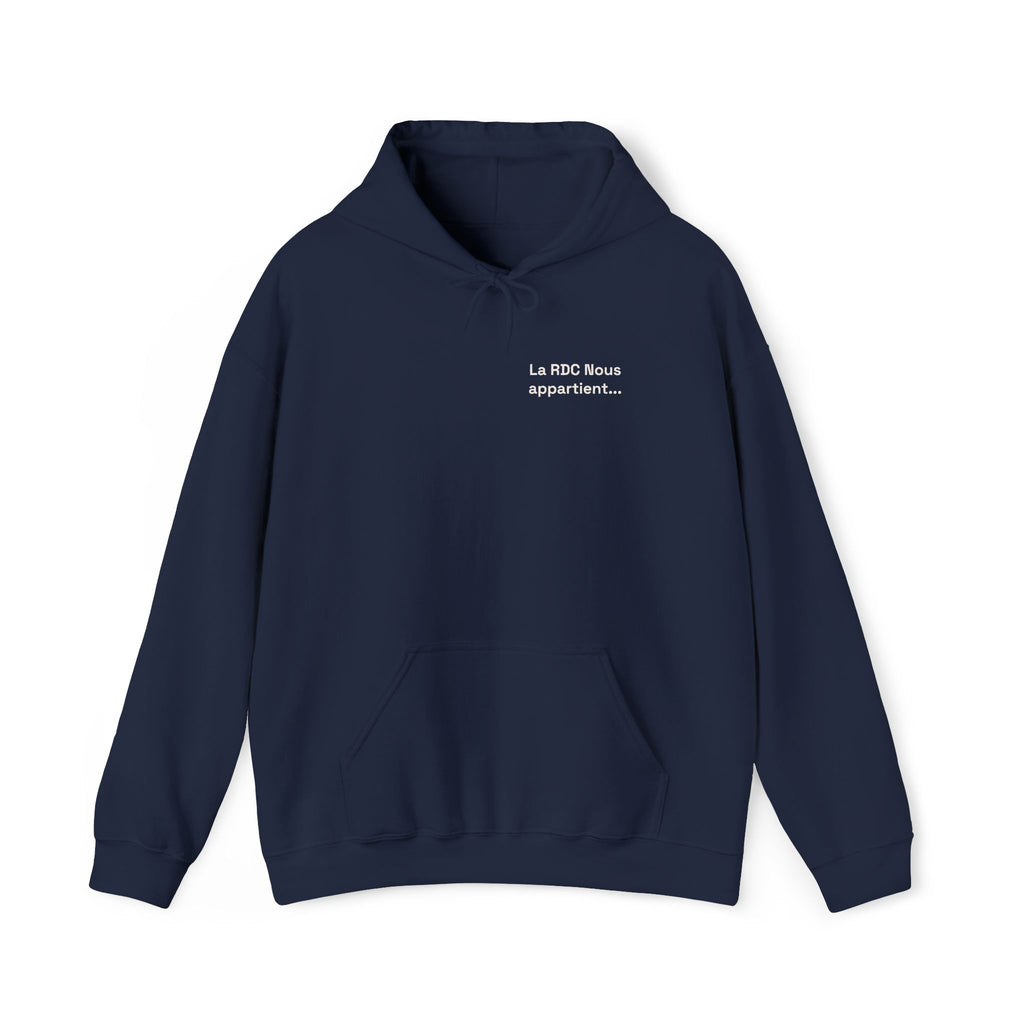 "La RDC nous appartient"  Sweatshirt capuche