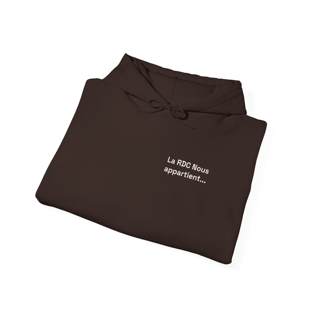 "La RDC nous appartient"  Sweatshirt capuche